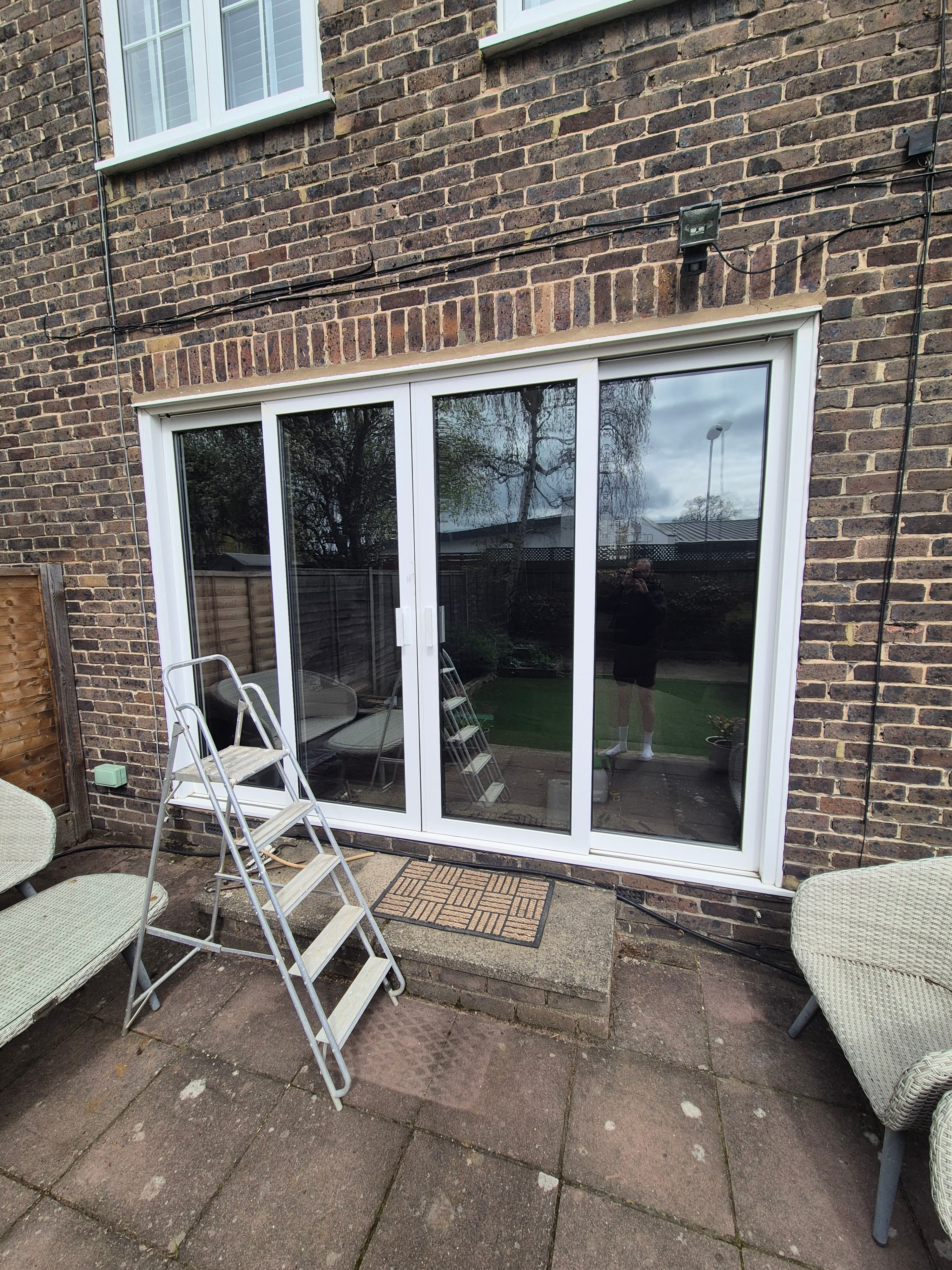 slough window film installtion - after work photo